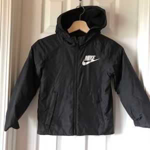 nike fleece lined jacket boys